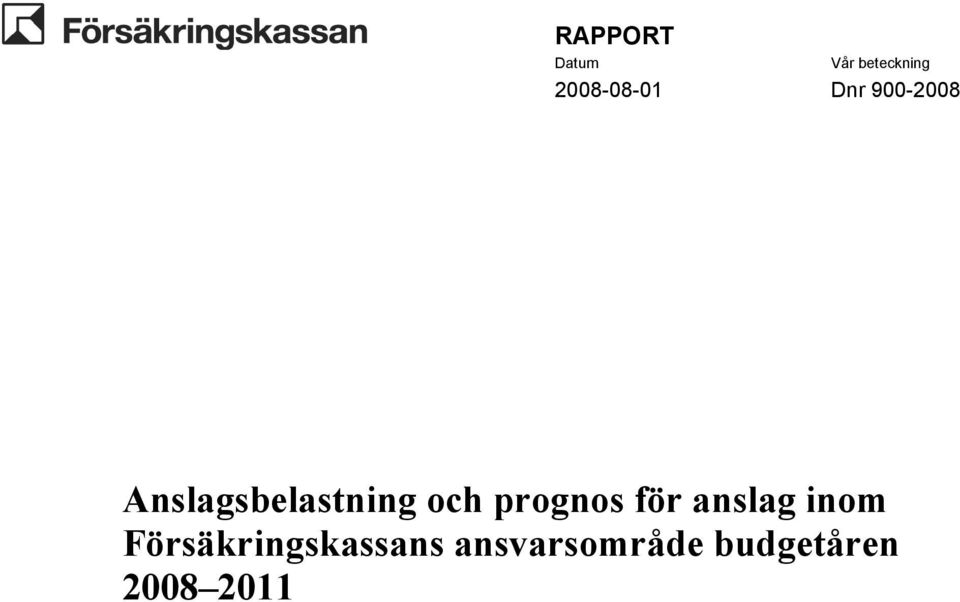 Försäkringskassans