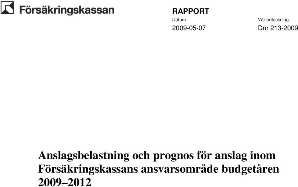 Försäkringskassans