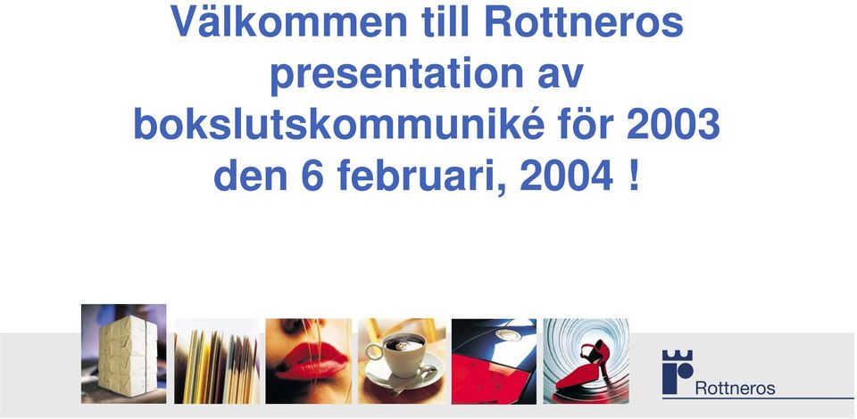 av bokslutskommuniké