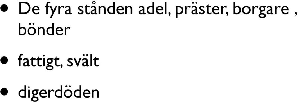 borgare, bönder