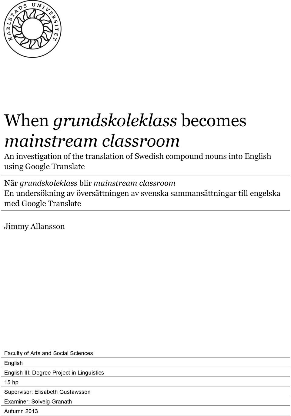 google translate svenska engelska