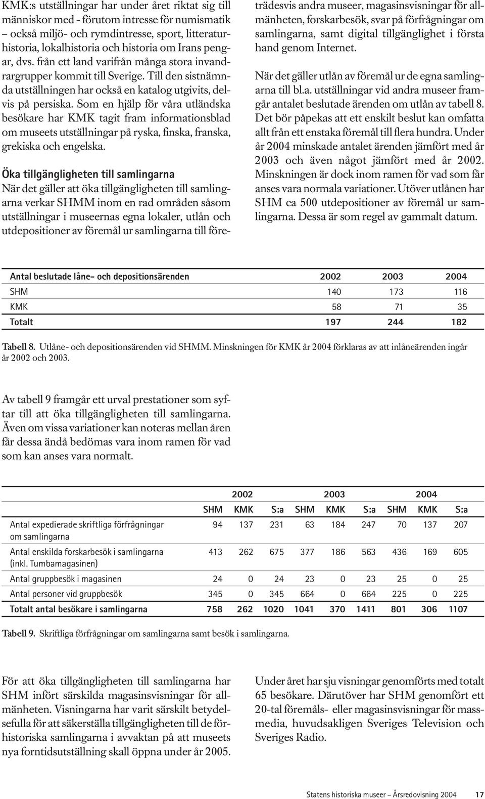 Som en hjälp för våra utländska besökare har KMK tagit fram informationsblad om museets utställningar på ryska, finska, franska, grekiska och engelska.
