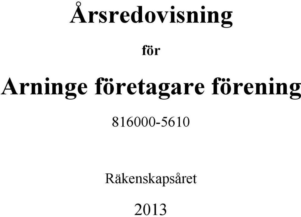 förening