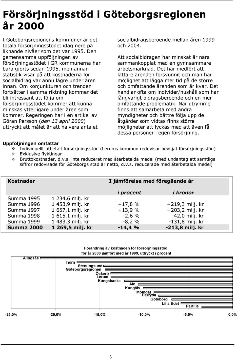 Om konjunkturen och trenden fortsätter i samma riktning kommer det bli intressant att följa om försörjningsstödet kommer att kunna minskas ytterligare under åren som kommer.