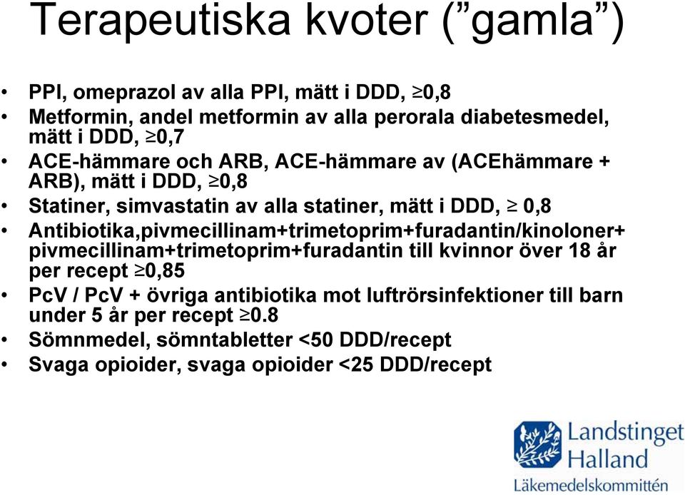 Antibiotika,pivmecillinam+trimetoprim+furadantin/kinoloner+ pivmecillinam+trimetoprim+furadantin till kvinnor över 18 år per recept 0,85 PcV / PcV