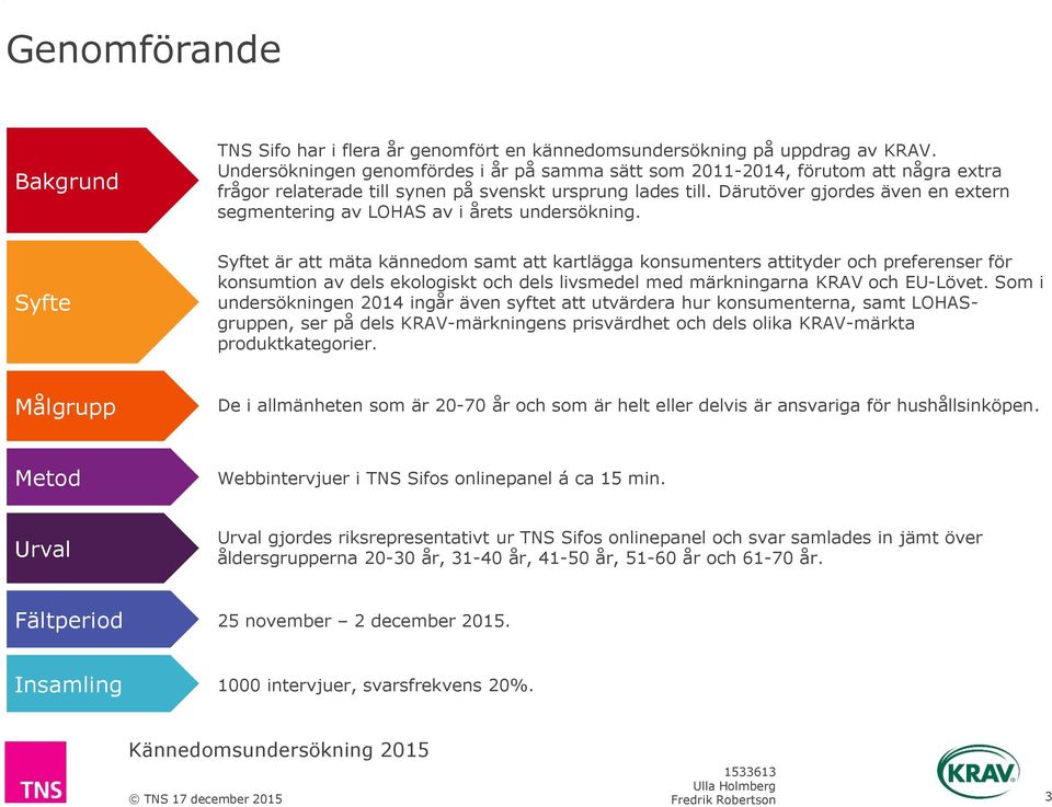 Därutöver gjordes även en extern segmentering av LOHAS av i årets undersökning.