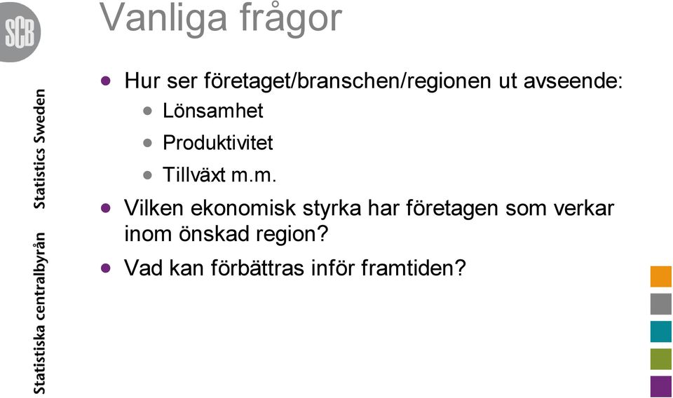 et Produktivitet Tillväxt m.