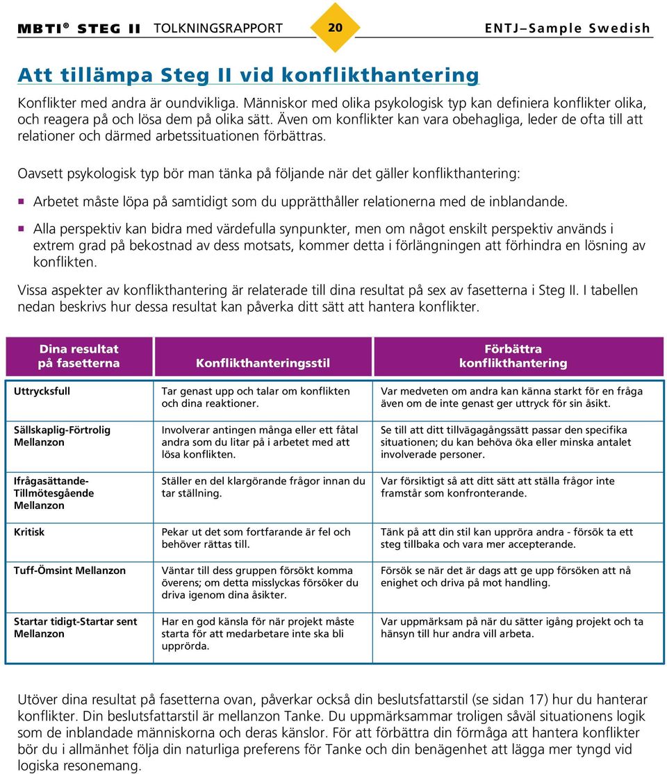 Även om konflikter kan vara obehagliga, leder de ofta till att relationer och därmed arbetssituationen förbättras.