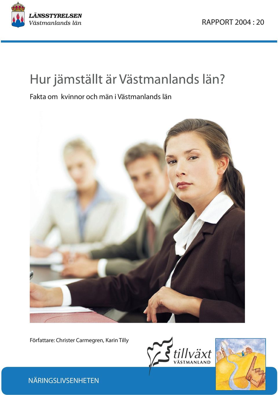 Fakta om kvinnor och män i Västmanlands