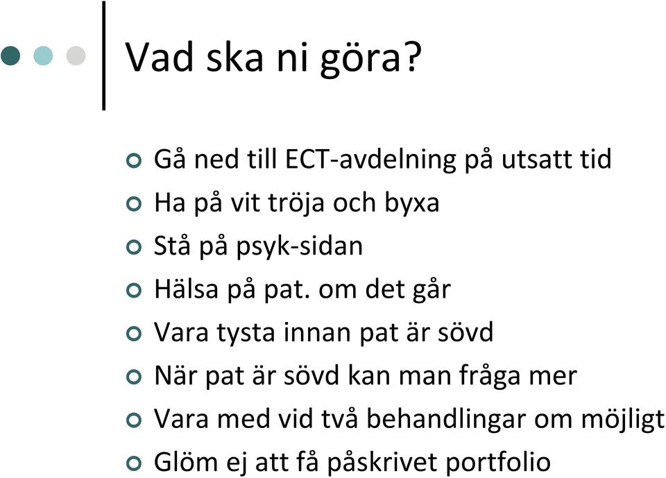 Stå på psyk-sidan Hälsa på pat.