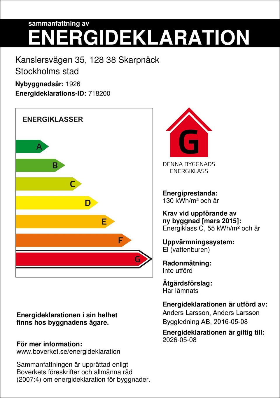 i sin helhet finns hos byggnadens ägare. För mer information: www.boverket.