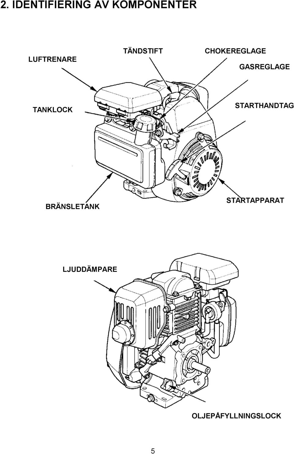 GASREGLAGE TANKLOCK STARTHANDTAG