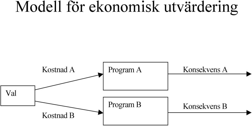 Program A Konsekvens A