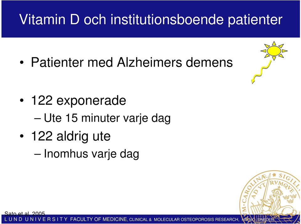 demens 122 exponerade Ute 15 minuter