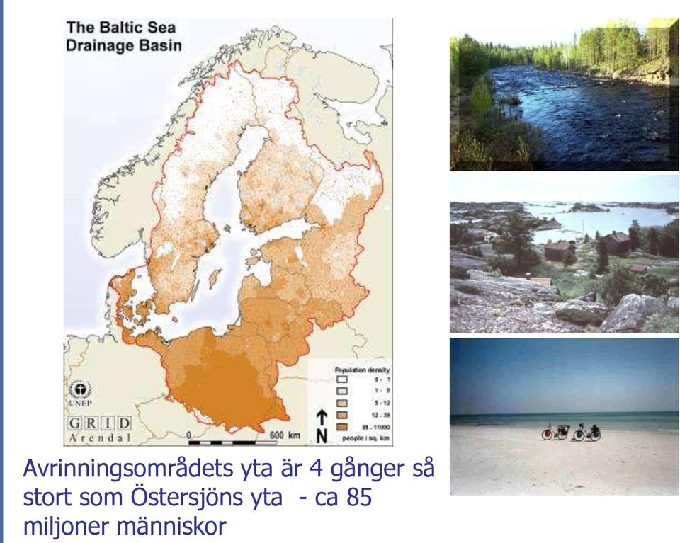 som Östersjöns yta -