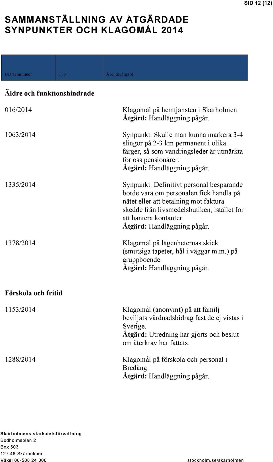 Definitivt personal besparande borde vara om personalen fick handla på nätet eller att betalning mot faktura skedde från livsmedelsbutiken, istället för att hantera kontanter.