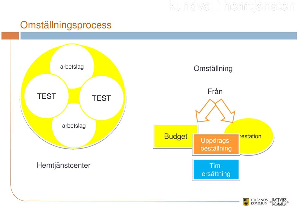 arbetslag Hemtjänstcenter Budget