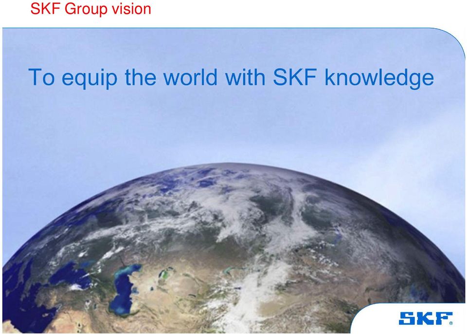 SKF knowledge SKF