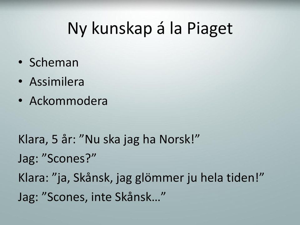 Norsk! Jag: Scones?