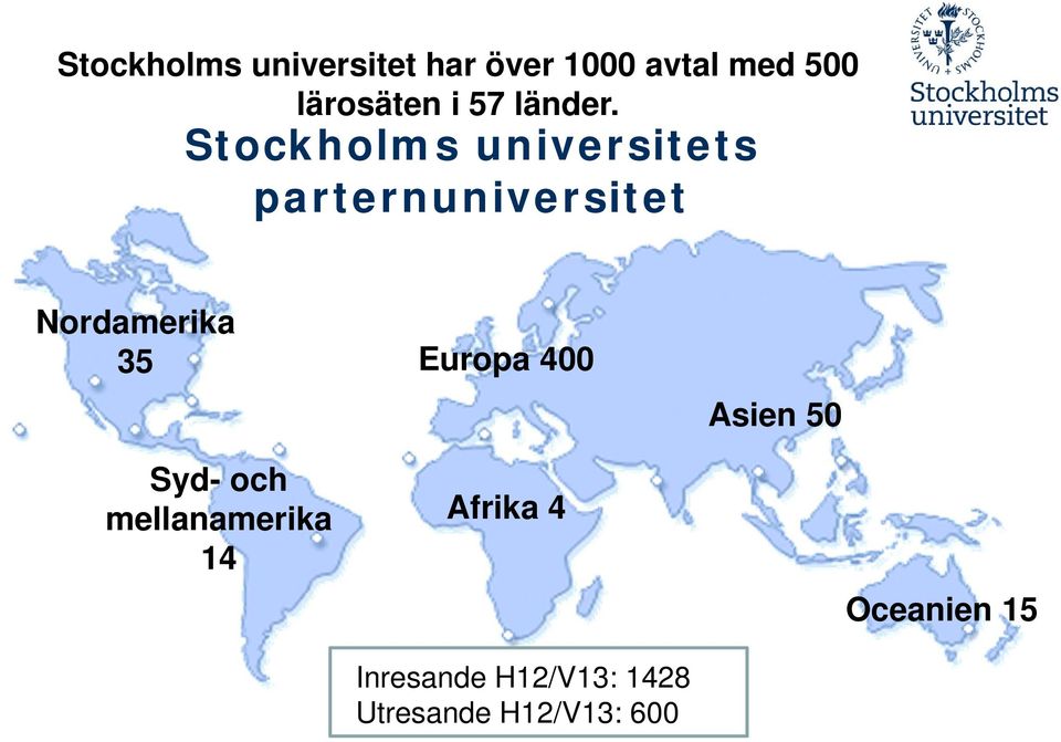 Stockholms universitets parternuniversitet Nordamerika 35