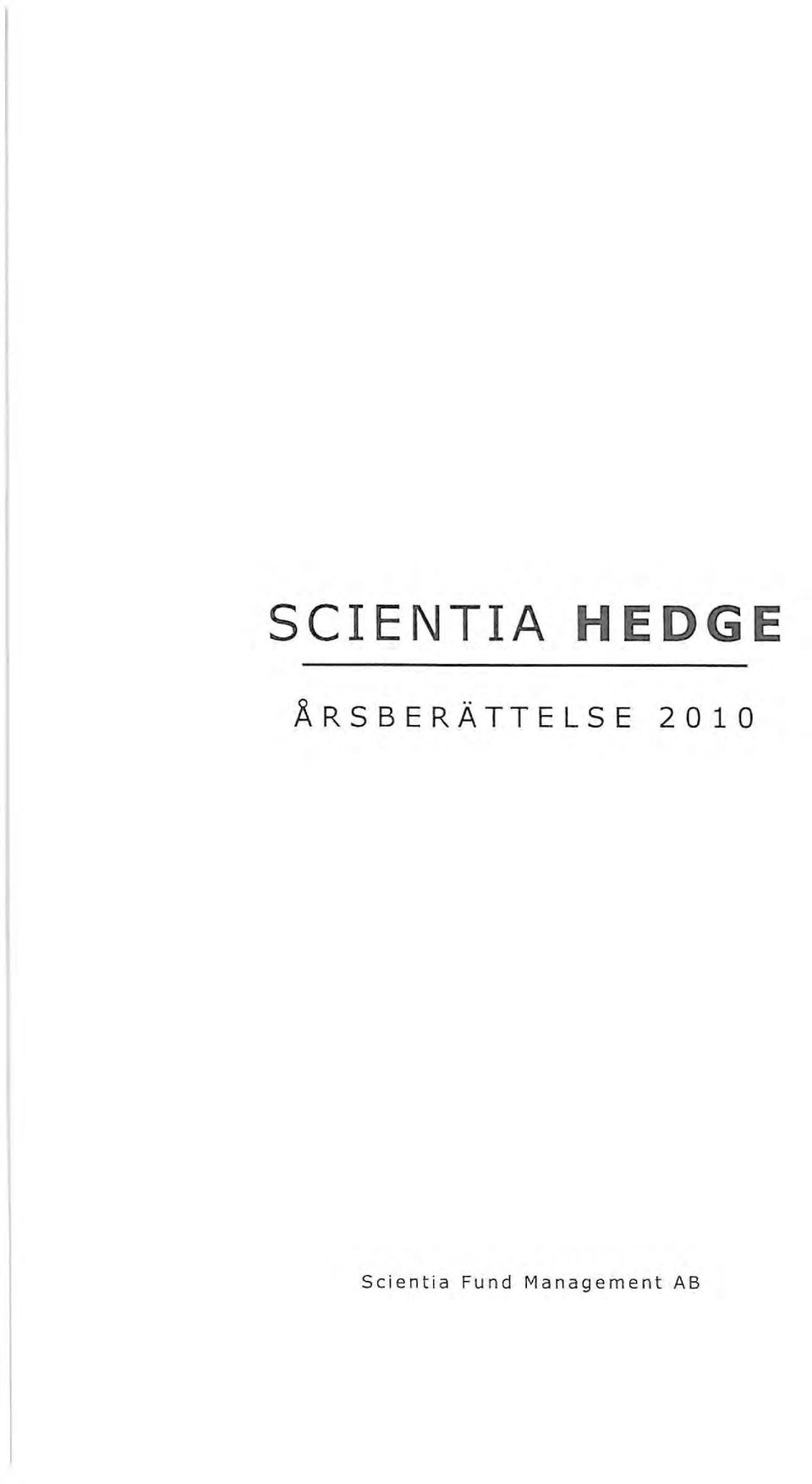 2010 Scientia