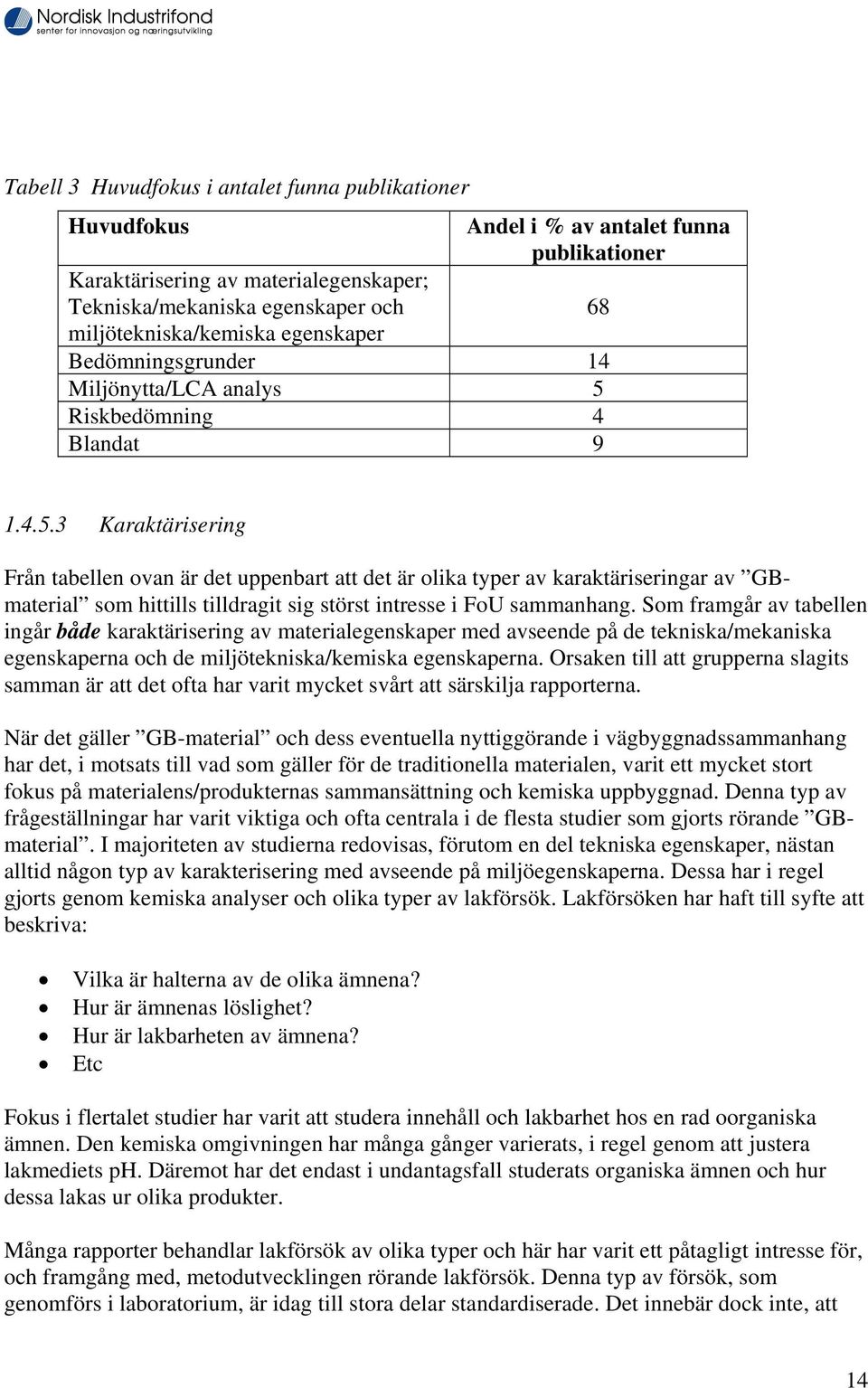 Riskbedömning 4 Blandat 9 68 1.4.5.