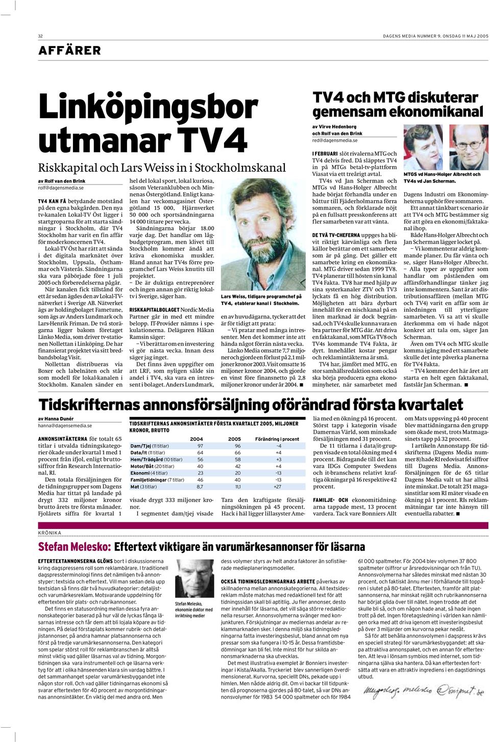 Den nya tv-kanalen Lokal-TV Öst ligger i startgroparna för att starta sändningar i Stockholm, där TV4 Stockholm har varit en fin affär för moderkoncernen TV4.