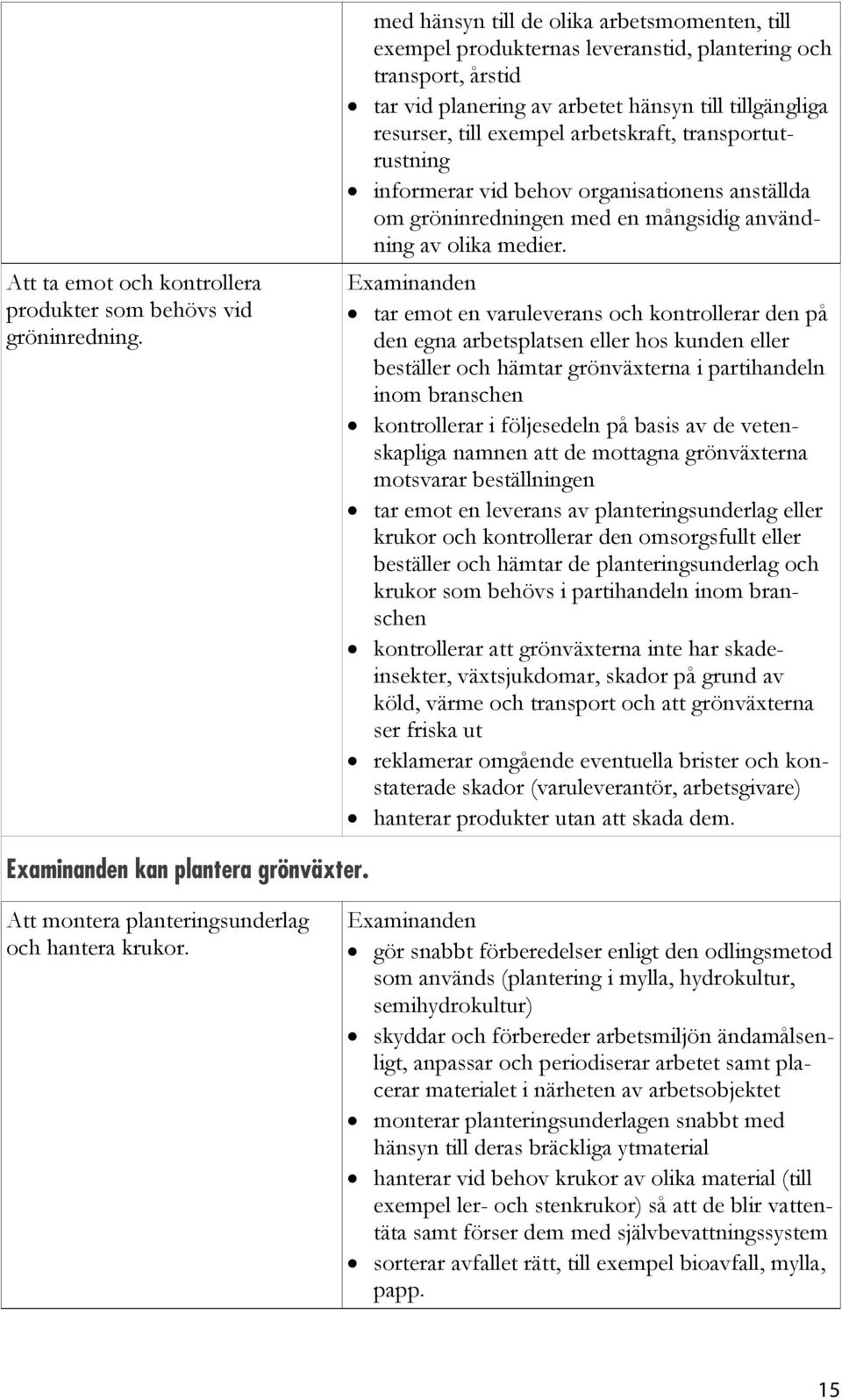 arbetskraft, transportutrustning informerar vid behov organisationens anställda om gröninredningen med en mångsidig användning av olika medier.