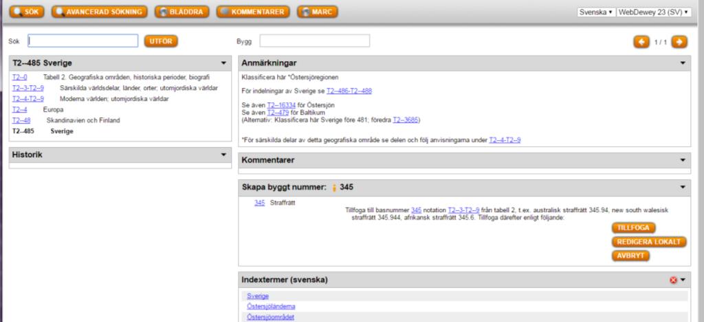 Gå till Straffrätt, särskilda jurisdiktioner och geografiska områden, 345.5.3-345.9. Klicka på Starta.