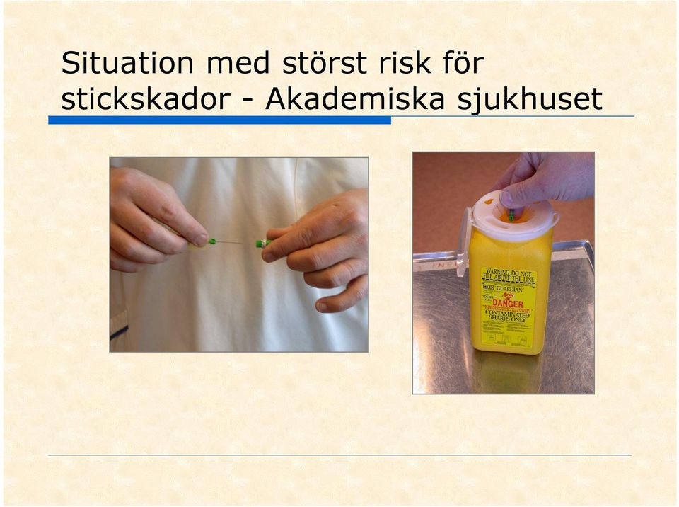 stickskador -