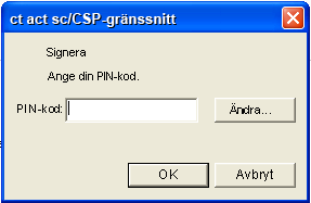 5g Om du markerar ett certifikat som har importerats i webbläsaren måste du ange certifikatets lösenord i fältet Lösenord i beställningsformuläret.