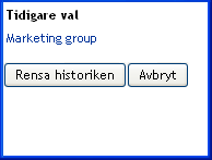 Om du ser en lista med grupper som innehåller gruppen du letar efter ska du gå till Steg 4. Annars går du tillbaka till Steg 2.