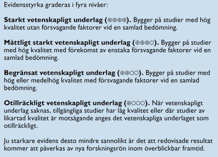 Är personer med primärt effektmått adekvat identifierade/ diagnostiserade? 5. Är metoden för kostregistrering valid?