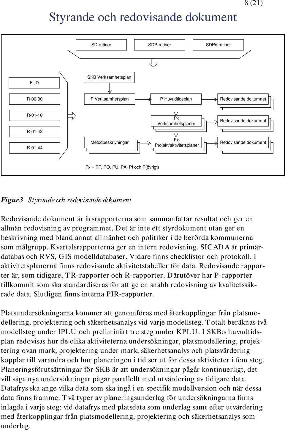 årsrapporterna som sammanfattar resultat och ger en allmän redovisning av programmet.