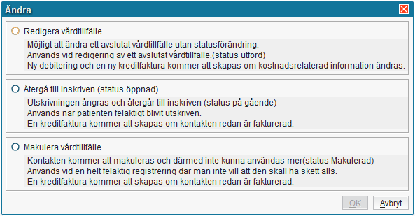 Inforation Sidan 3 Verksahetsöversikten Se separata e-learningfiler. 5. VÄTSKEBALANSEN Ny funktion, se separata e-learningfiler. 6.