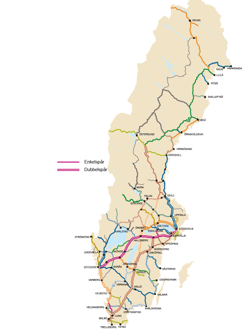 RAPPORT Tågtrafik i Basprognos 2040