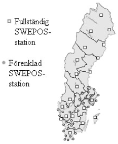 3 RELATIV MÄTNING MED GPS Det finns för närvarande ingen internationell standard för hur överföringsformatet skall se ut, och därför måste utrustningen anpassas till formatet som används i nätverket.