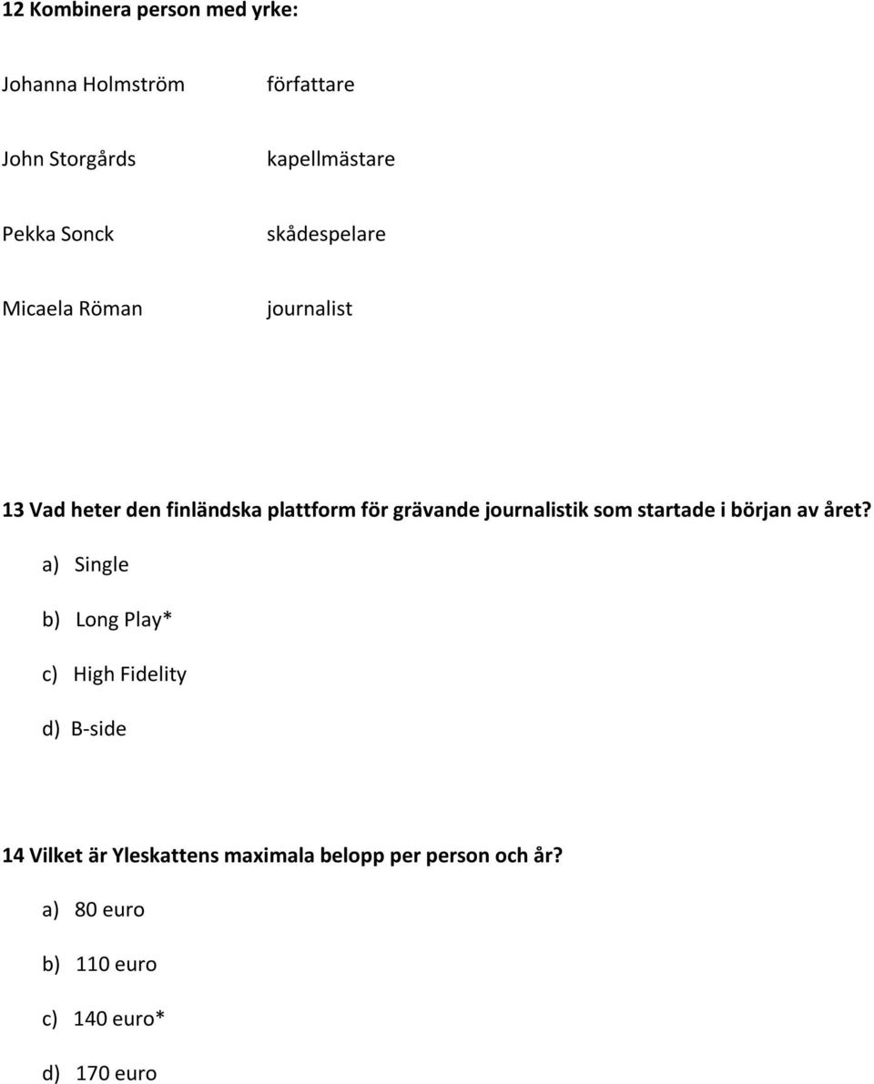 journalistik som startade i början av året?