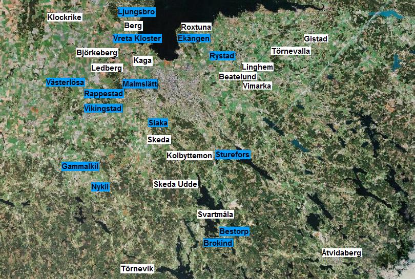 Fritidsaktiviteter 63 av 180, eller 35,0%, av eleverna som bor utanför Linköping tog upp att de vill ha möjlighet att göra fler saker i sina egna områden på fritiden.