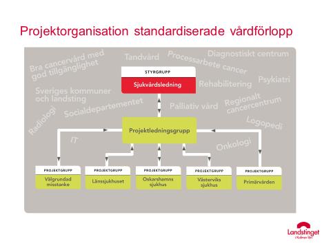 c) Införande av koordinatorfunktion? Koordinatorfunktion ska finnas i linjeorganisationen vid startdatum för införandet av det specifika vårdförloppet.