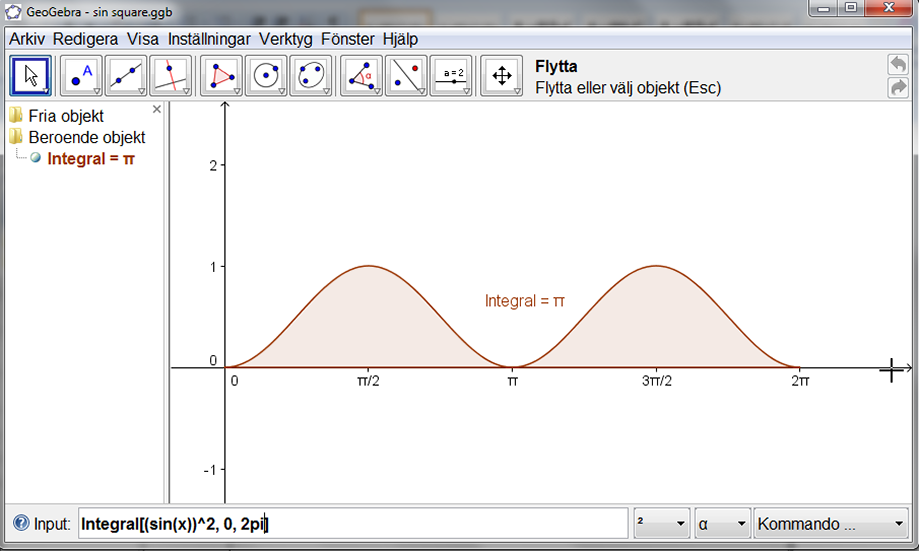 Detta är den femte artikeln om GeoGebra och i denna artikel avser jag ta upp matematikområden som kanske ligger i slutet av gymnasiet eller till och med i början av eftergymnasiala studier av