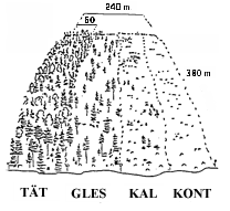 Tyvärr är stormkänsligheten efter utglesning mycket uttalad när gallring sker i äldre skog med tätt stående gran som ser ut som en pelarsal. I tidigare gallringar har man tagit bort alla mindre träd.