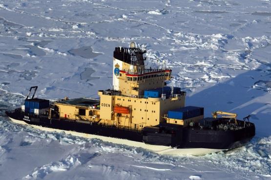 Svensk forskning i Arktiska oceanen med isbrytaren Oden