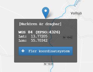 - En stor del av data är länstäckande (endast Skåne) eller rikstäckande Lagerhantering Fetstil på kategori = innehåller synliga/tända lager i efter lagernamn = objekt i kartan