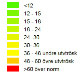 7 Luftkvalitet Längs sträckan Flemingsberg över Glömsta till strax efter Krossen är halterna av NO 2 och PM10 under MKN.