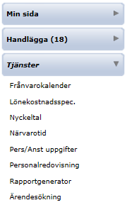 8(6) Information: När du avslagit ett ärende och klickar på Verkställ får du ett meddelande att ärendet arkiveras.