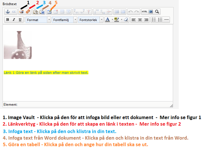 Innehållsförteckning - Dokumentet uppdaterades senast den 2010-12-17 Hur man loggar in...3 Nyhet sida 6-13 Skapa lag nyhet...6 Ändrar en nyhet i efterhand.