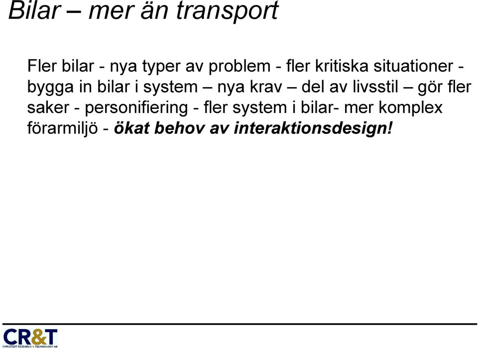 del av livsstil gör fler saker - personifiering - fler system