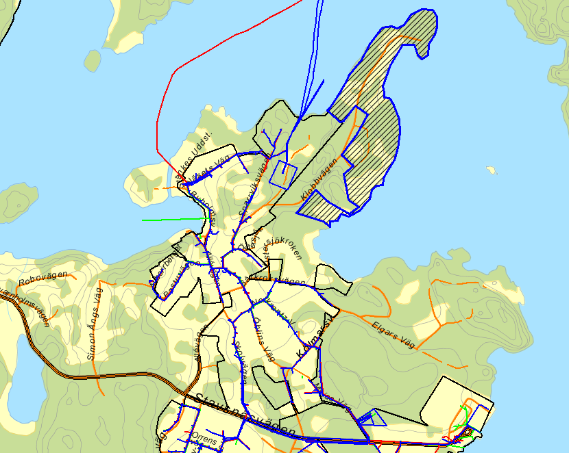 Klobbudden Stavsnäs Permanentning 22 fastigheter/1 permanenta/4 folkbokförda (4,5 %) Tomtstorlek De flesta fastigheterna är 2 000-6 000 m 2. Enstaka större fastigheter på upp till 10 000 m 2.