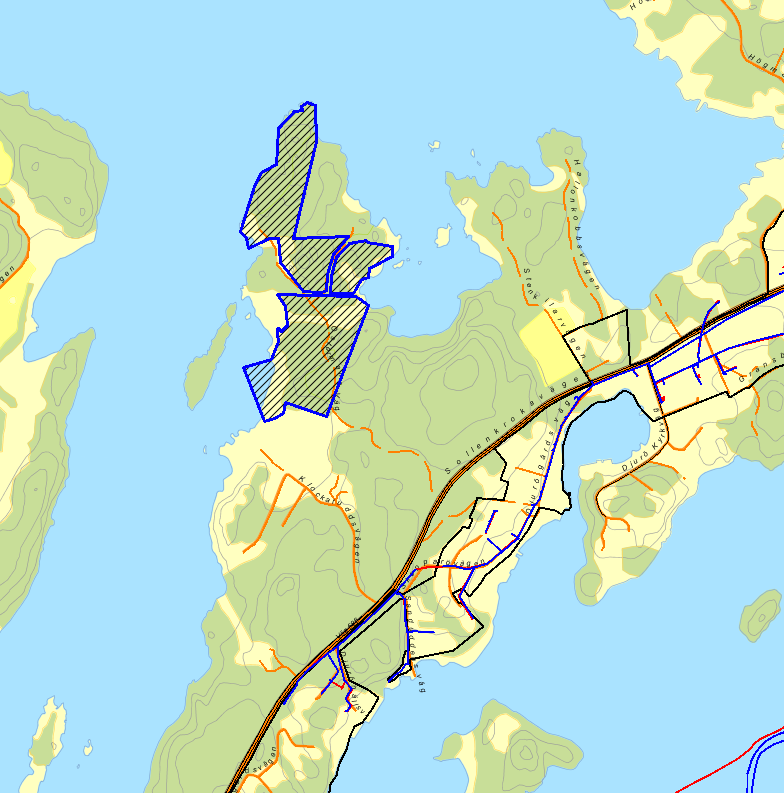 Östermans väg, Djurö Permanentning 13 fastigheter/0 permanentbebodda/0 folkbokförda (0%) Tomtstorlek 2 större fastigheter, resterande tomter cirka 3 500 m 2. Stor risk för saltvatteninträngning.